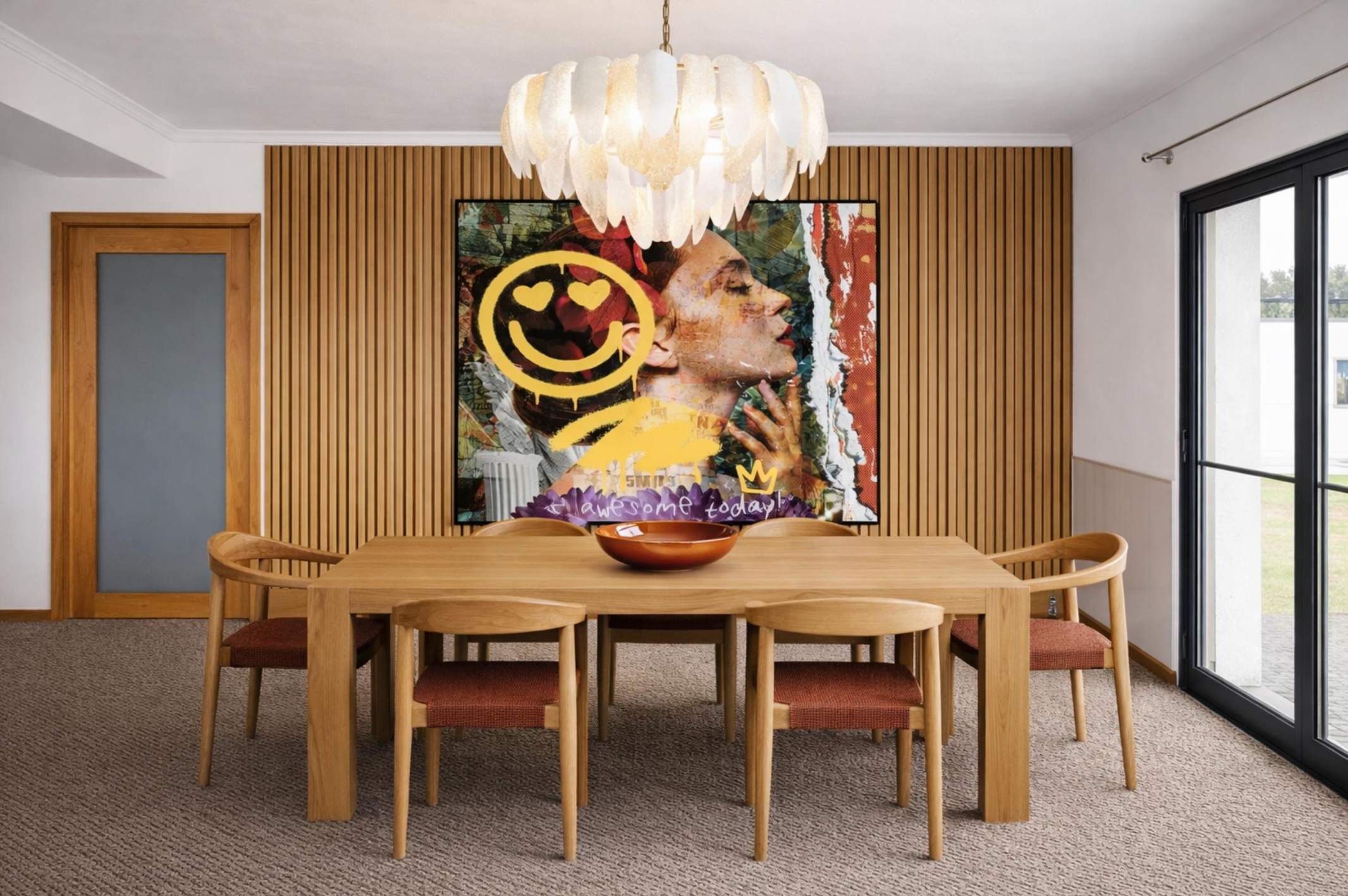 Interior of Casa Santi