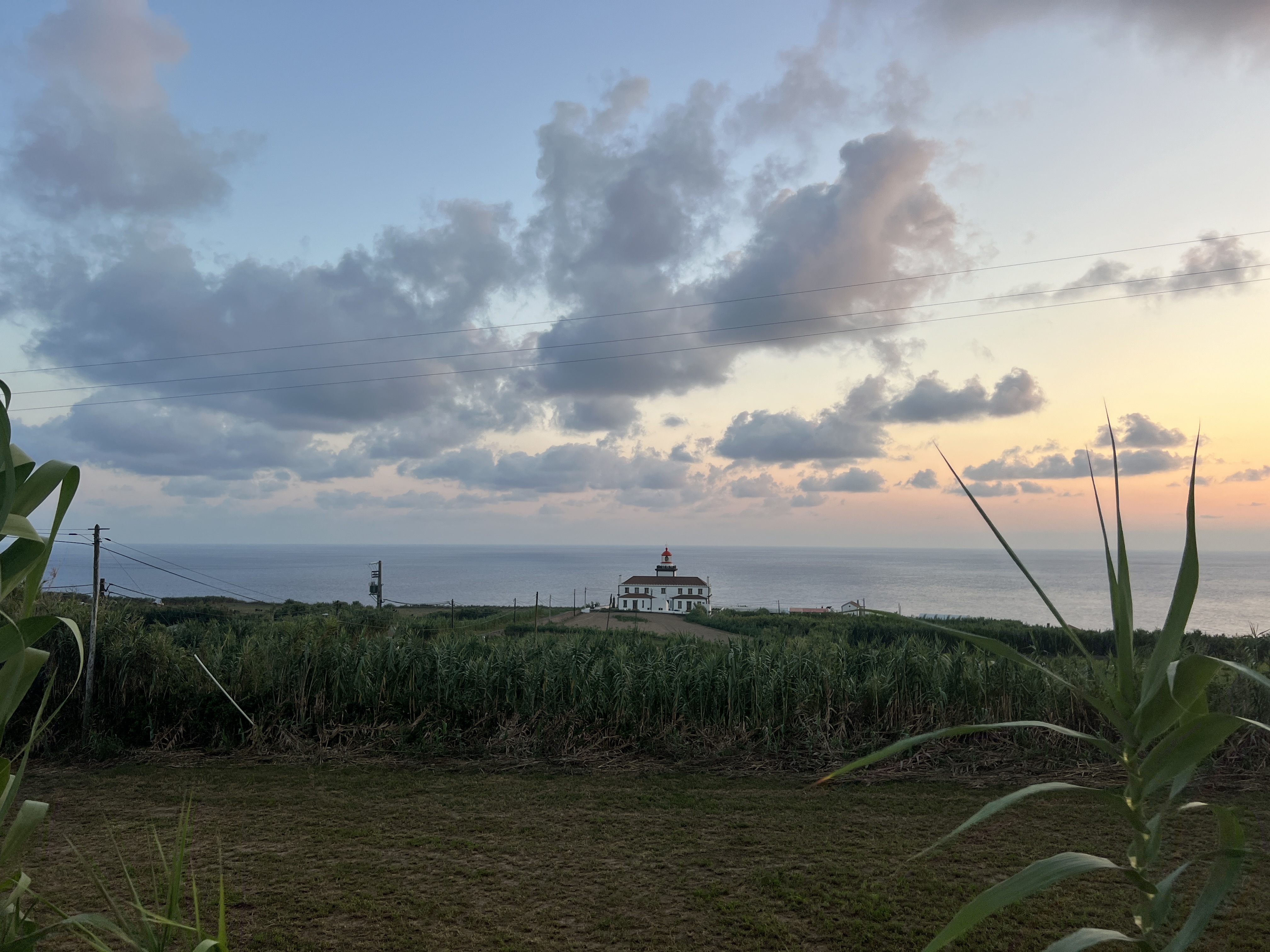 Lighthouse at sunset